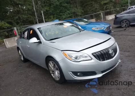 2015 Buick Regal Turbo из США, поврежденный, VIN 2G4GK5EX0F9124100